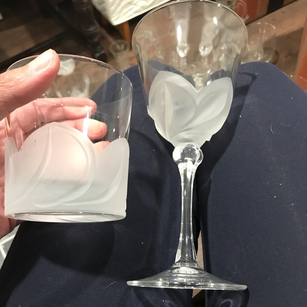 Wine & Whiskey Glasses